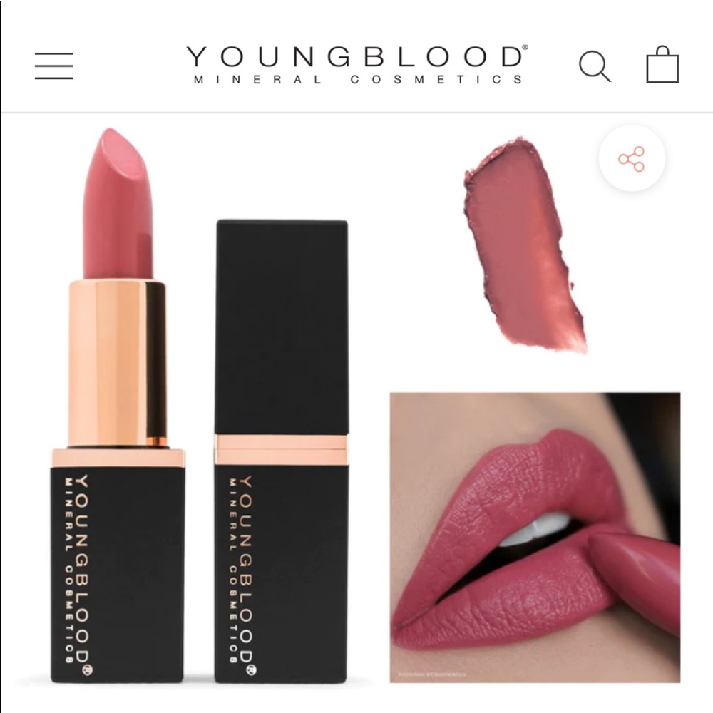 Youngblood MINERAL CRÈME LIPSTICK in Angeleno